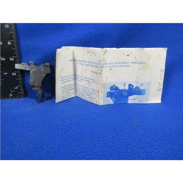 Canjar Mauser 98 Trigger Assembly