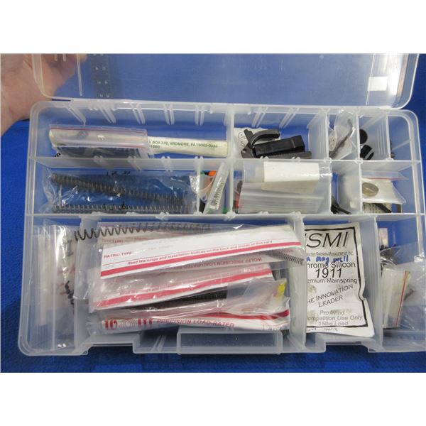 Lot of Misc. Gun Parts - Handgun Springs, Slide Stops, CZ, Browning, Etc.