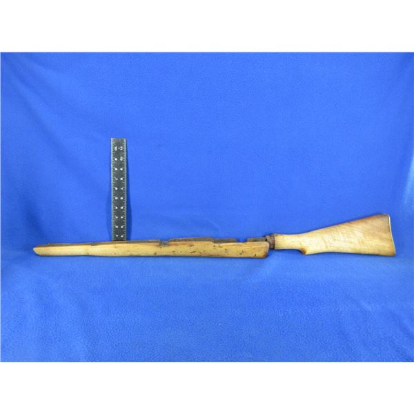Stock & Forearm Only - Lee Enfield No. 1 Mk III Wood with Brass Butt Plate