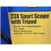 Image 2 : NEW - Power Fist 23X Spotting Scope with Tripod, Manual & Original Box