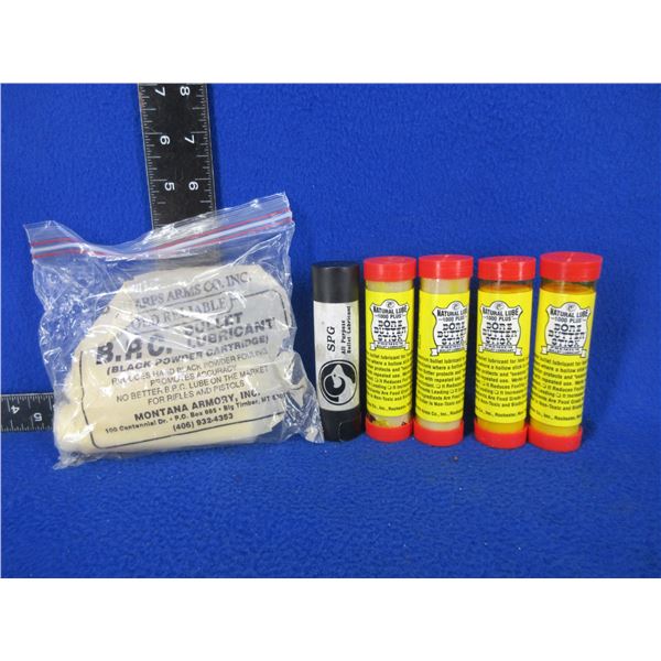 4 Bore Butter Sticks, 1 SPG Lube and 2 BPC Lube