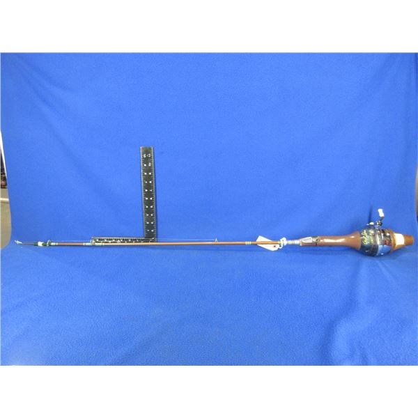 Vintage Great Lakes Imperial Whirlaway Spinning Fishing Rod and Reel - Not Working