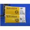 Image 2 : 5.6X52R (22 Savage HP) 70gr Sellier & Bellot Cartridges - 2 Boxes of 20 (Pick Up Only)