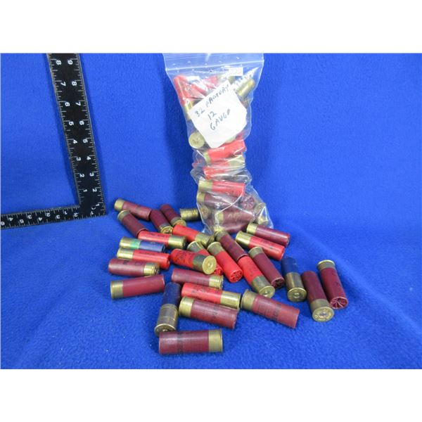 12 Ga. 2 3/4" and 3" Mixed Shotshells - Bag of 32, Bag of 28 (Pick Up Only)