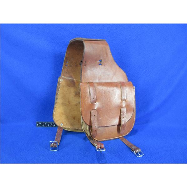 Vic Bennett Saddles Leather Saddle Bags