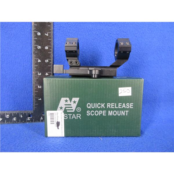 NEW - NcSTAR AR15 Quick Release Mount 30MM/1"