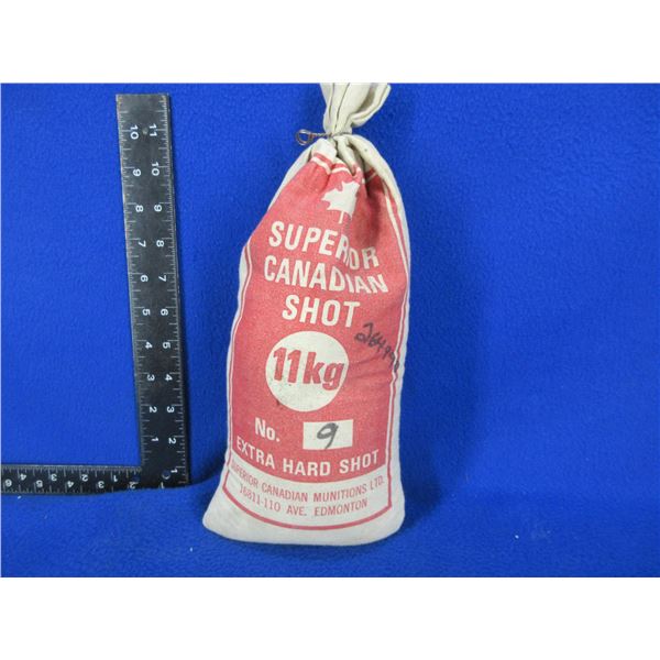Superior Canadian Shot - No. 9 Extra Hard Lead Shot - 11 Kg Bag