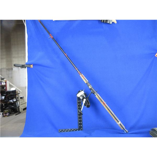 Vintage Berkley T92F 10' Fishing Rod with Garcia Mitchell 302 Salt Water Reel