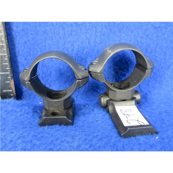 Leupold 1" Medium Steel Rings and Bases