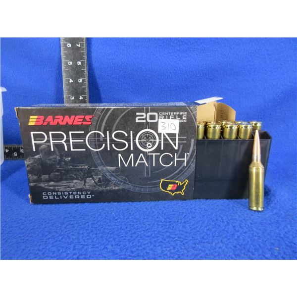 6.5 PRC 145gr OTM BT Barnes Cartridges - Box of 20 (Pick Up Only)