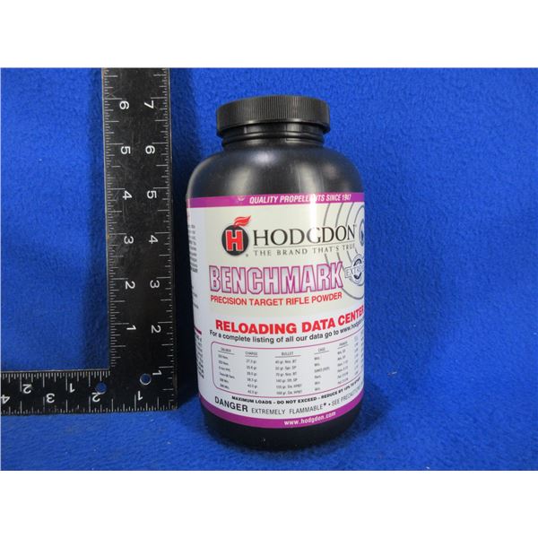 Hodgdon Benchmark Precision Target Rifle Powder (Pick Up Only) - Sealed 1 lb Tub