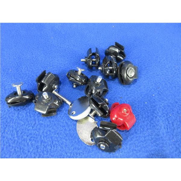 Lot of 12 Plastic Trigger Locks with 3 Keys