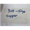Image 2 : 308 Cal. .308" 150gr Copper Plated FP Bullets - Tub of Approx. 500