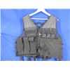 Image 1 : Tactical Molle Adjustable Vest - Black
