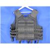 Image 2 : Tactical Molle Adjustable Vest - Black
