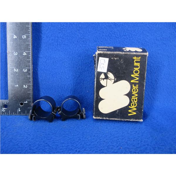 Weaver 1" Detachable Top Mount Rings
