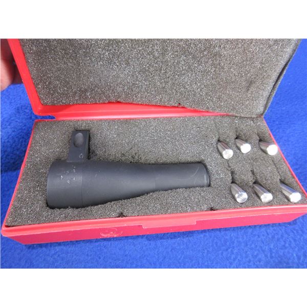 Redfield Precision Bore Sighter with 6 Arbors - .22, .25, .27, .30, 6MM, 7MM