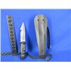 Image 3 : Tramontina Cromo Molibdenio Diving Knife with Sheath - 5 1/2" Blade