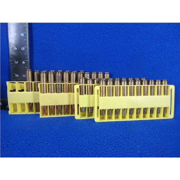 30-06 Sprg Mixed Factory Cartridges (Pick Up Only) - Box of 17 + 21 Brass