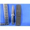 Image 2 : Ontario Spec 102 Fixed Blade Knife with Sheath - 3 3/4" Blade, 8 1/4" Total Length