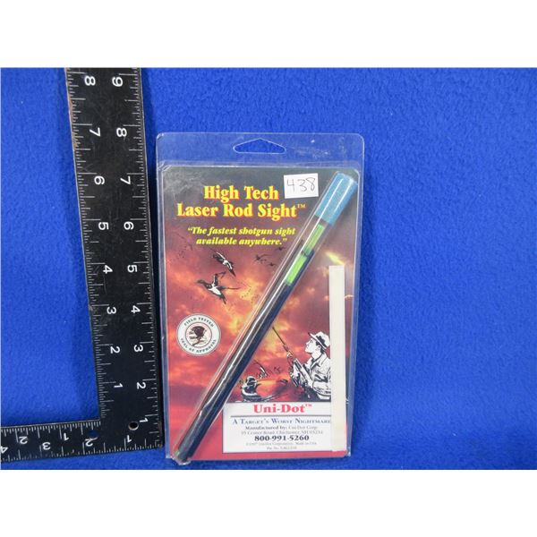 Uni-Dot High Tech Laser Rod Sight # P112 - Fits Rib Widths .376-.400"