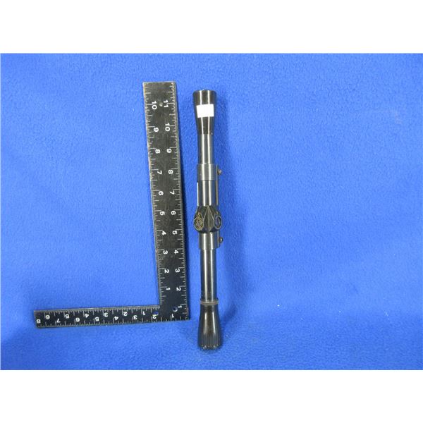 Vintage Weaver C4 Scope with Weaver .22 Tip-Off Mount - 3/4" Tube
