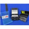 Image 1 : 7 MTM Case-Gard Empty Plastic Ammo Boxes - 9MM P100 x 4, 9MM P50 x 3
