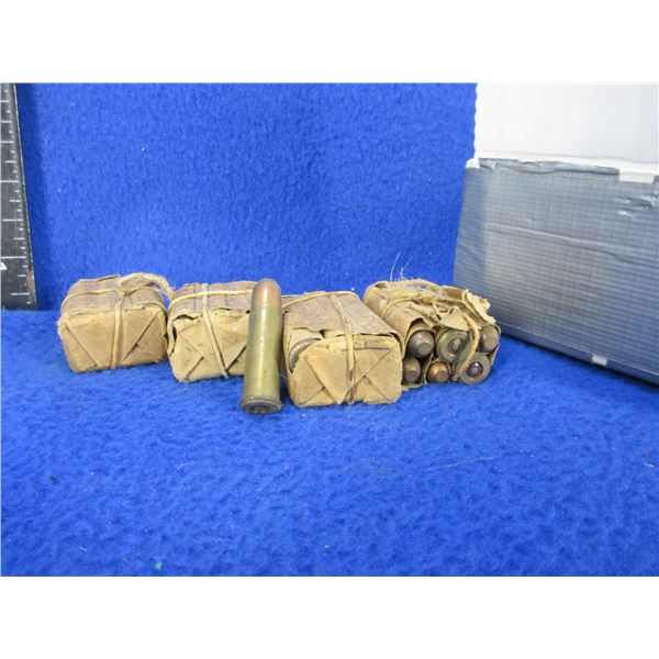 Collector Ammo - 8MM Lebel Revolver Cartridges - 4 String Tied Packs of 6 (Pick Up Only)