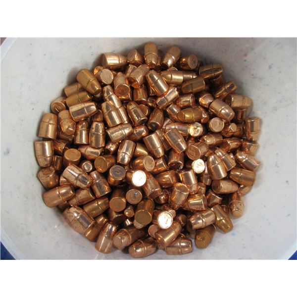 40 Cal. 185gr RNFP Copper Plated Bullets - Tub of Approx. 1000