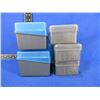 Image 2 : 5 Empty Plastic Ammo Boxes - 3 MTM 44/55, 2 Plano Rifle