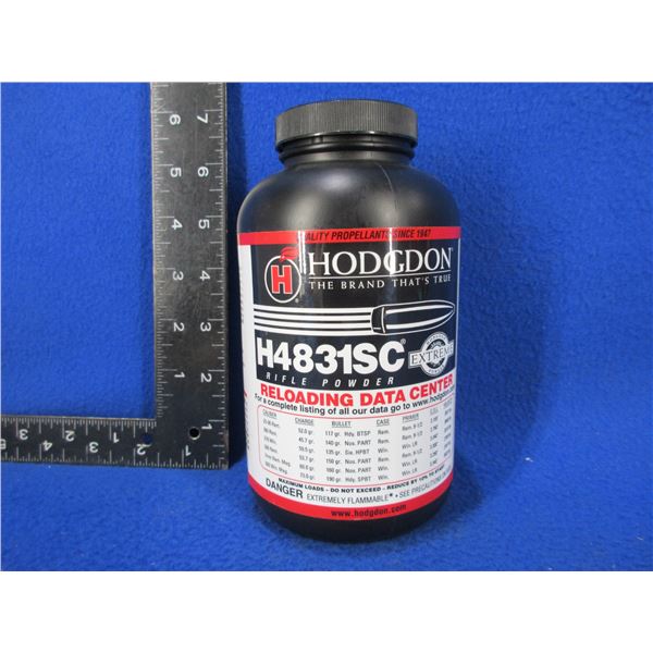 Hodgdon H4831SC Rifle Powder (Pick Up Only) - Sealed 1 lb Tub