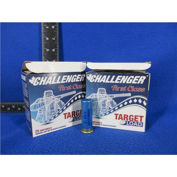 12 Ga. 2 3/4" 8 Shot Challenger Shotshells - 2 Boxes of 25 (Pick Up Only)