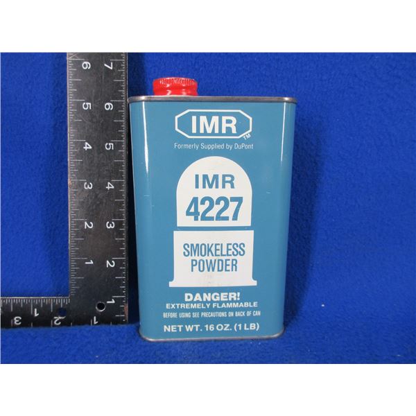 IMR 4227 Smokeless Powder - 1 lb Tin (Pick Up Only)