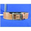 Image 1 : Leather Duty Belt - 50" Total Length x 2 3/4" Width