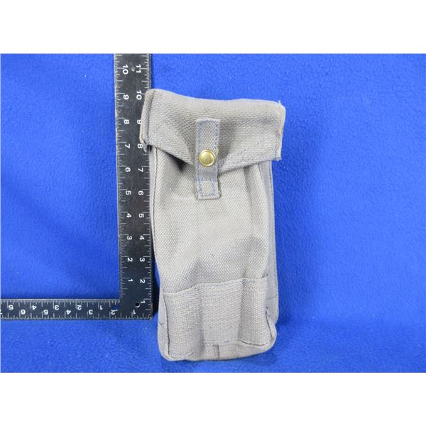 WWII RAF Pattern 37 Bren Pouch - Marked Bagcraft 1942 with Broad Arrow