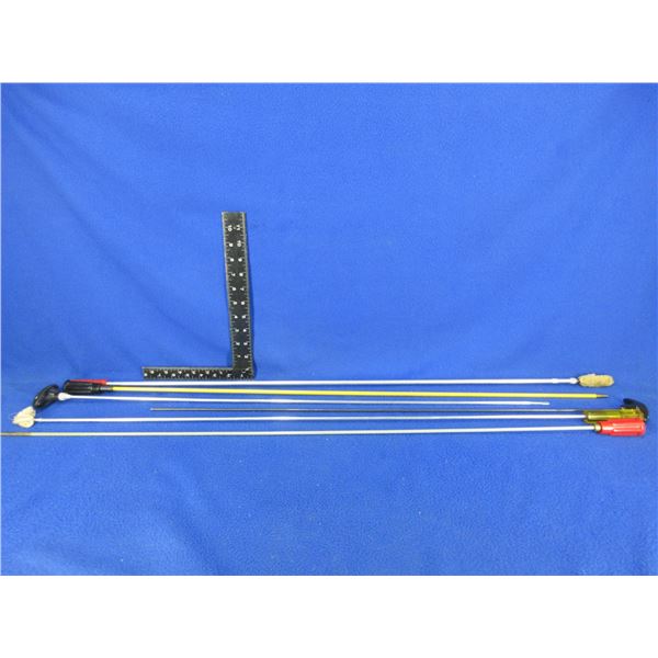 Lot of 6 Assorted Cleaning Rods