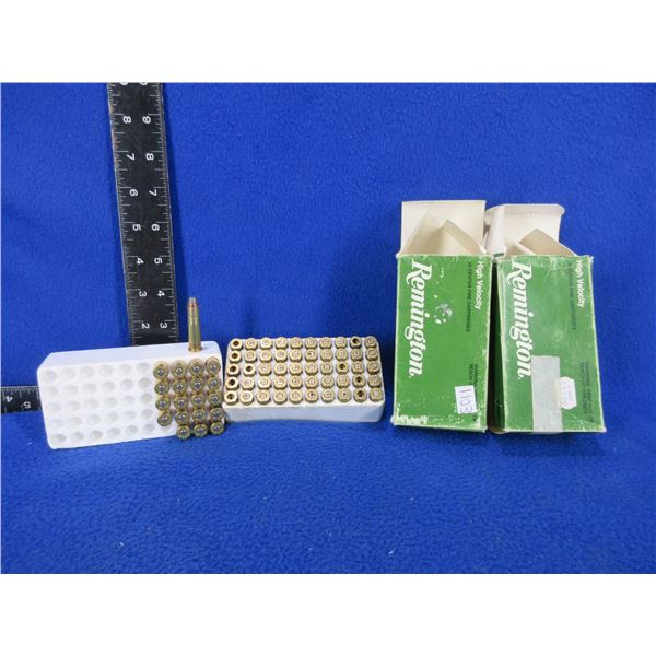 32-20 Win. 100gr SP Remington Cartridges - Box of 20 + 50 Brass (Pick Up Only)