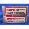 Image 2 : 243 Win. 100gr SP SP Norma Cartridges - 2 Boxes of 20 (Pick Up Only)