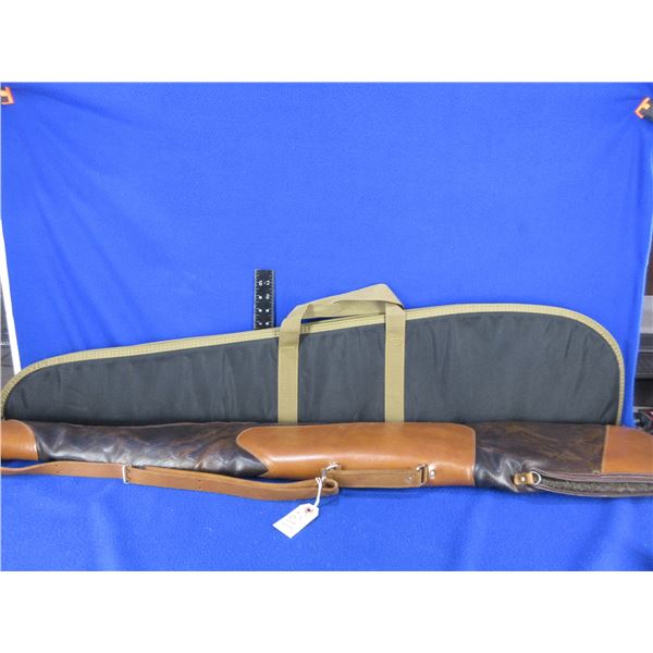 2 Soft Gun Cases - Herter's 48" Scoped Rifle, Edwards Day 50" Leather