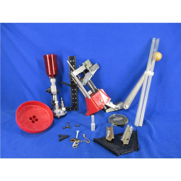 Lee Pro 1000 Reloading Press with 45 ACP Dies and Parts - As Is