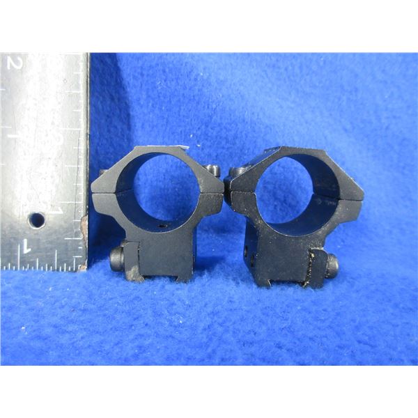 1" High .22 Rings - Aluminum or Lightweight Alloy