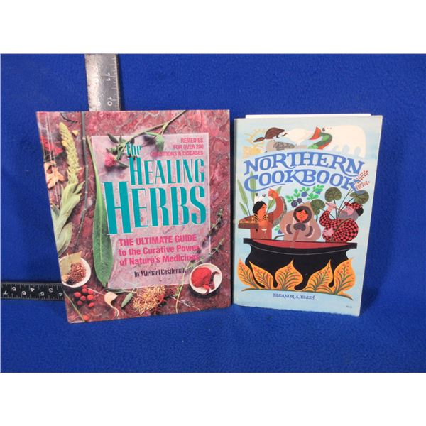 2 Books - Northern Cookbook by Ellis, The Healing Herbs by Castleman