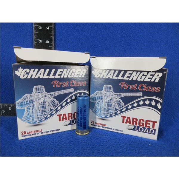 12 Ga. 2 3/4" 8 Shot Challenger Shotshells - 2 Boxes of 25 (Pick Up Only)