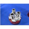 Image 1 : 3 Factory Crimp Dies with 3 Hole Turret, 32 Win., 30-30 Win.and 35 Rem.