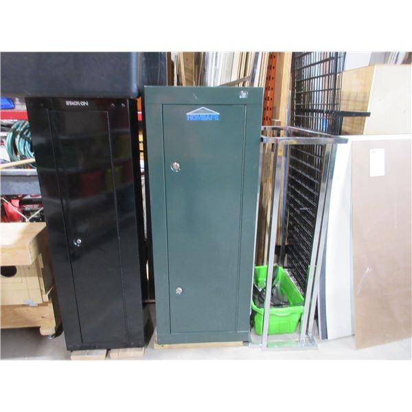 Homsafe 8 Gun Security Cabinet with 1 Key - 55" x 21" x 10" Deep - Pick Up Only