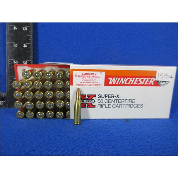 218 Bee 46gr HP Winchester Cartridges (Pick Up Only) - Box of 50