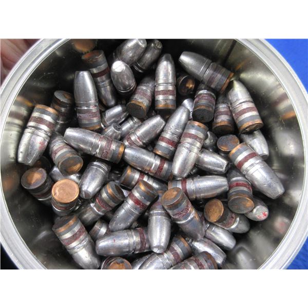 35 Rem. .357" 205gr RNFP Bullets with Gas Checks - Tin of Approx. 200