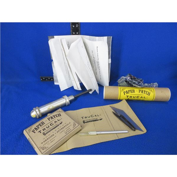Sharps Lube Ribbon Extruder, Trucal Paper-Patches, Knife, Scissors, Etc.