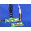 Image 1 : 3 Sportsman's Folding Lock Blade Knives - 3" Blade, 7 3/4" Overall Length