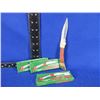 Image 2 : 3 Sportsman's Folding Lock Blade Knives - 3" Blade, 7 3/4" Overall Length